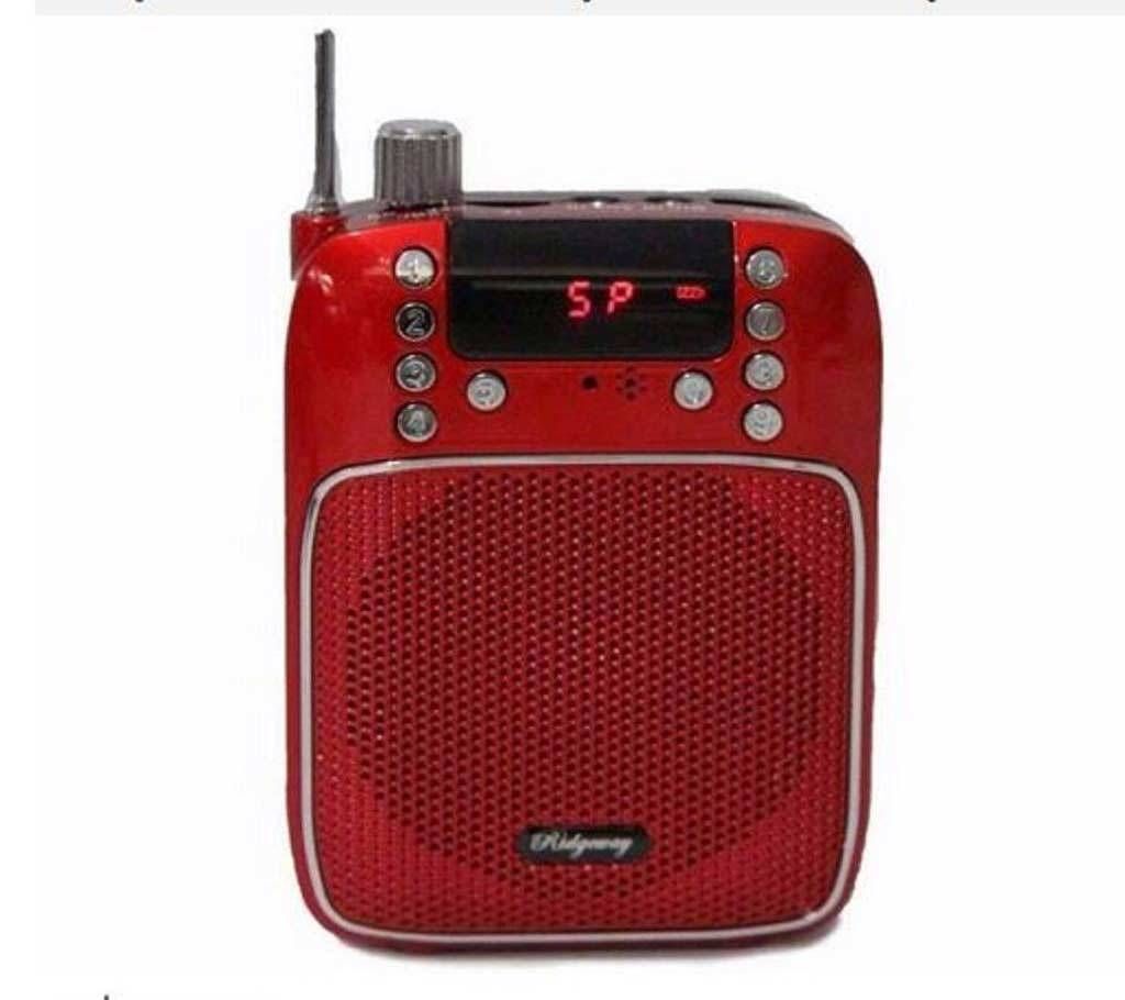 
Rechargeable Speaker with FM radio
