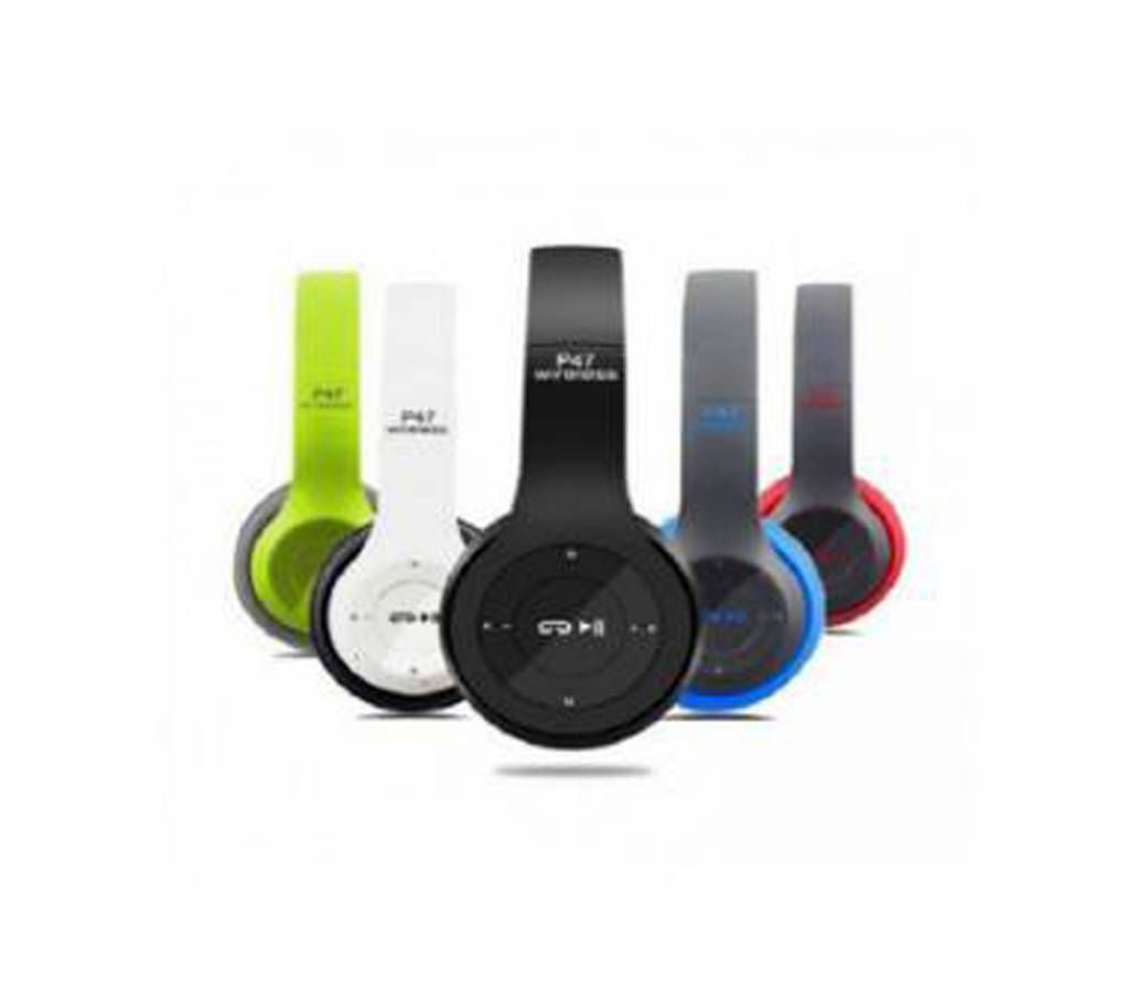 P-47 WIRELESS BLUETOOTH HEAD PHONE-1PC