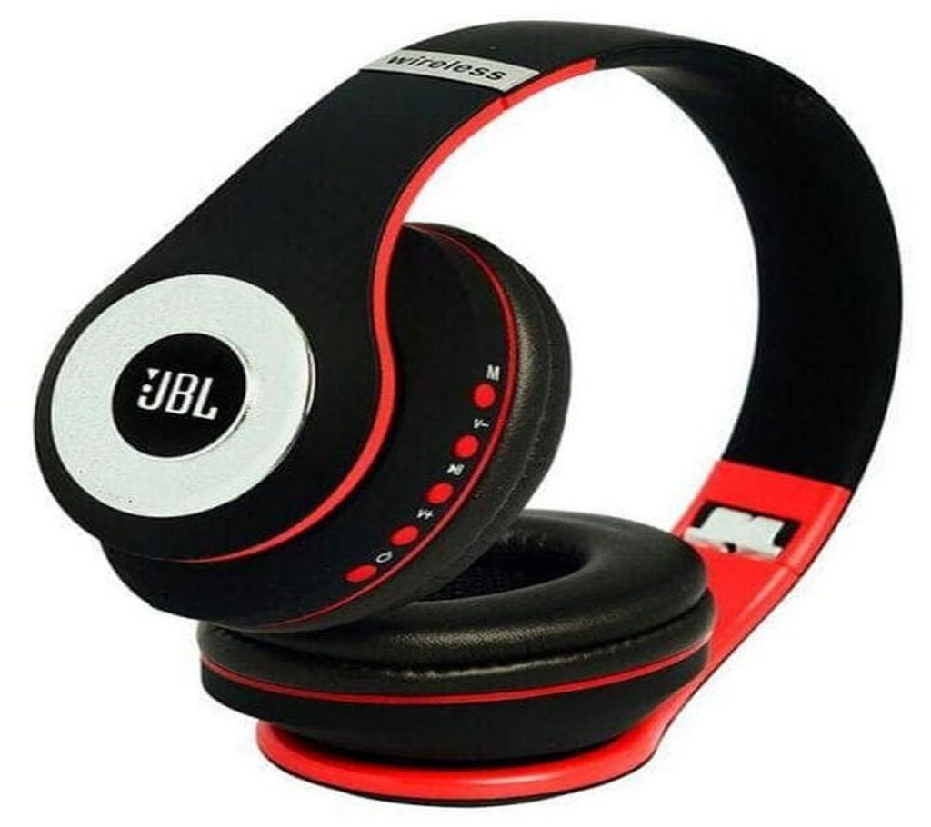 JBL S990 Rechargeable Bluetooth Wireless Headphones With Mic - (Black/Red)