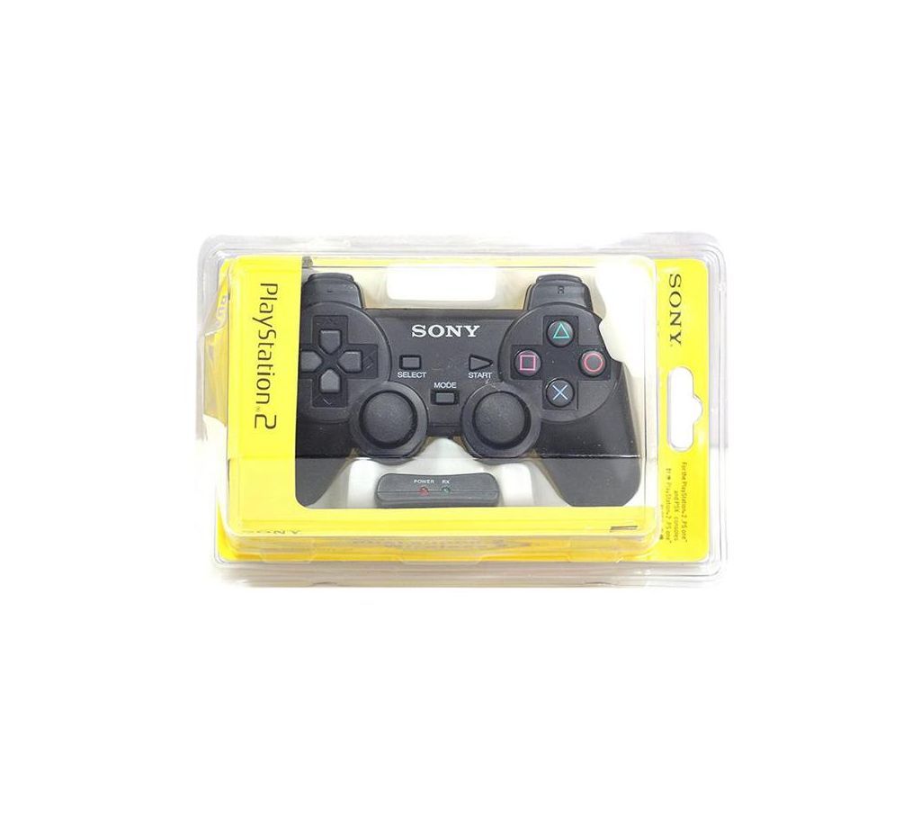 Wired Game Controller Joystick for Sony PS2 Playstation 2 - Black