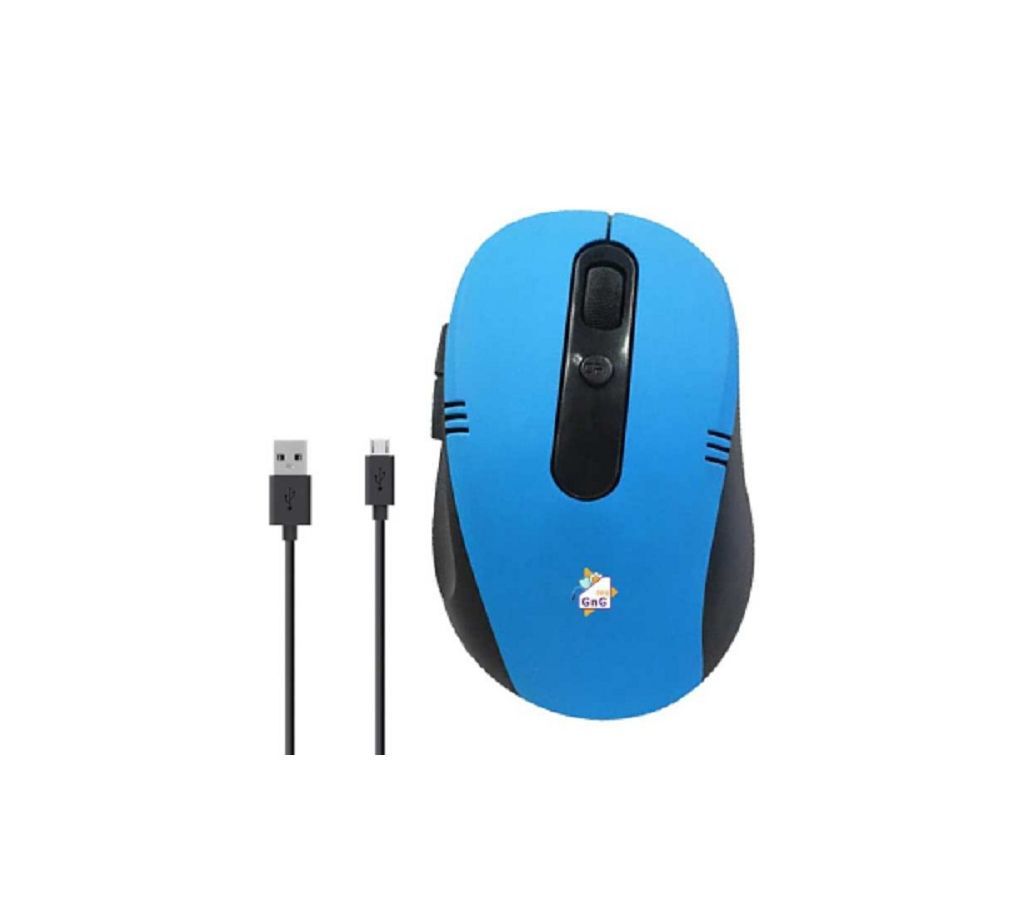 Rechargeable Wireless Mouse 2.4GHz Optical Computer PC Laptop Gaming Mouse No light Mouse
