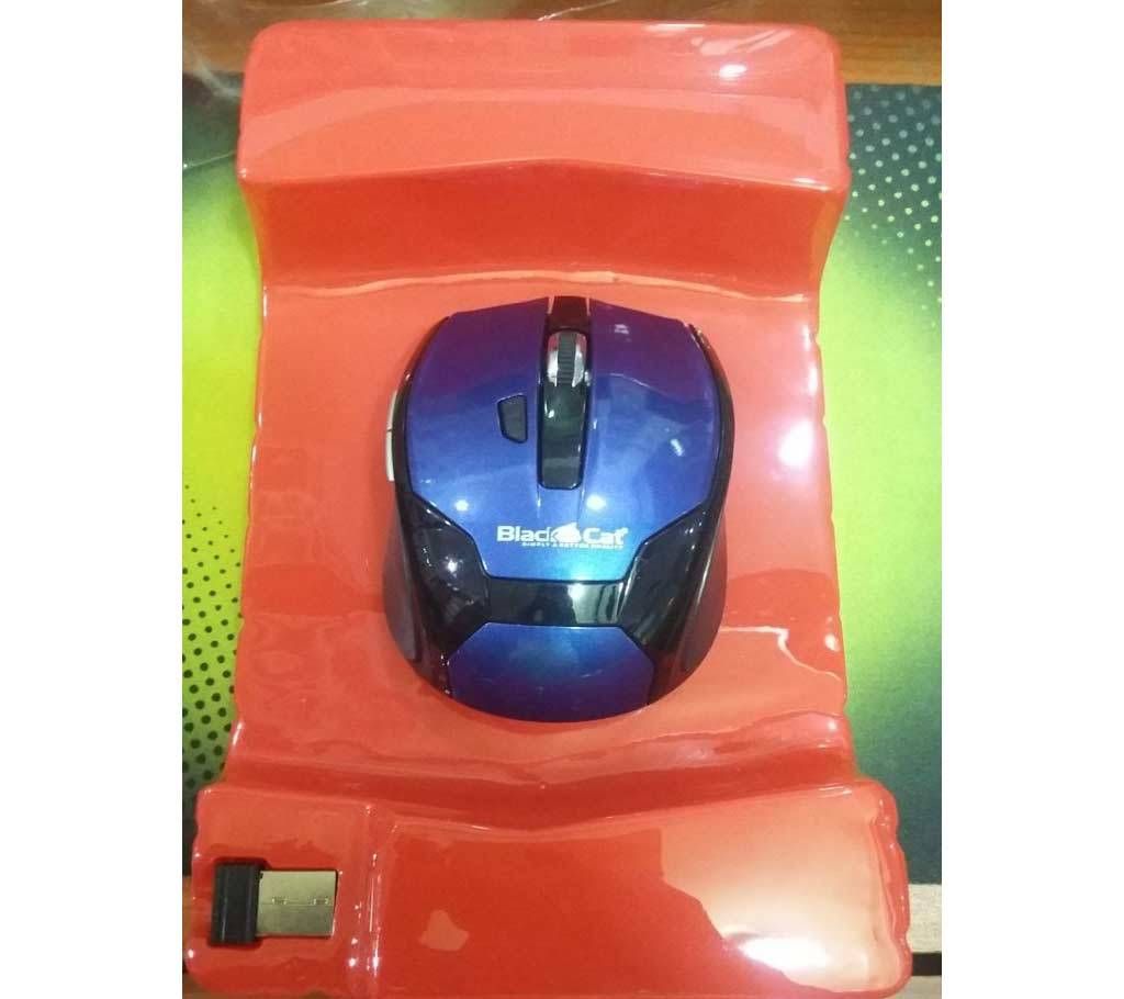 Black Cat Wireless Mouse