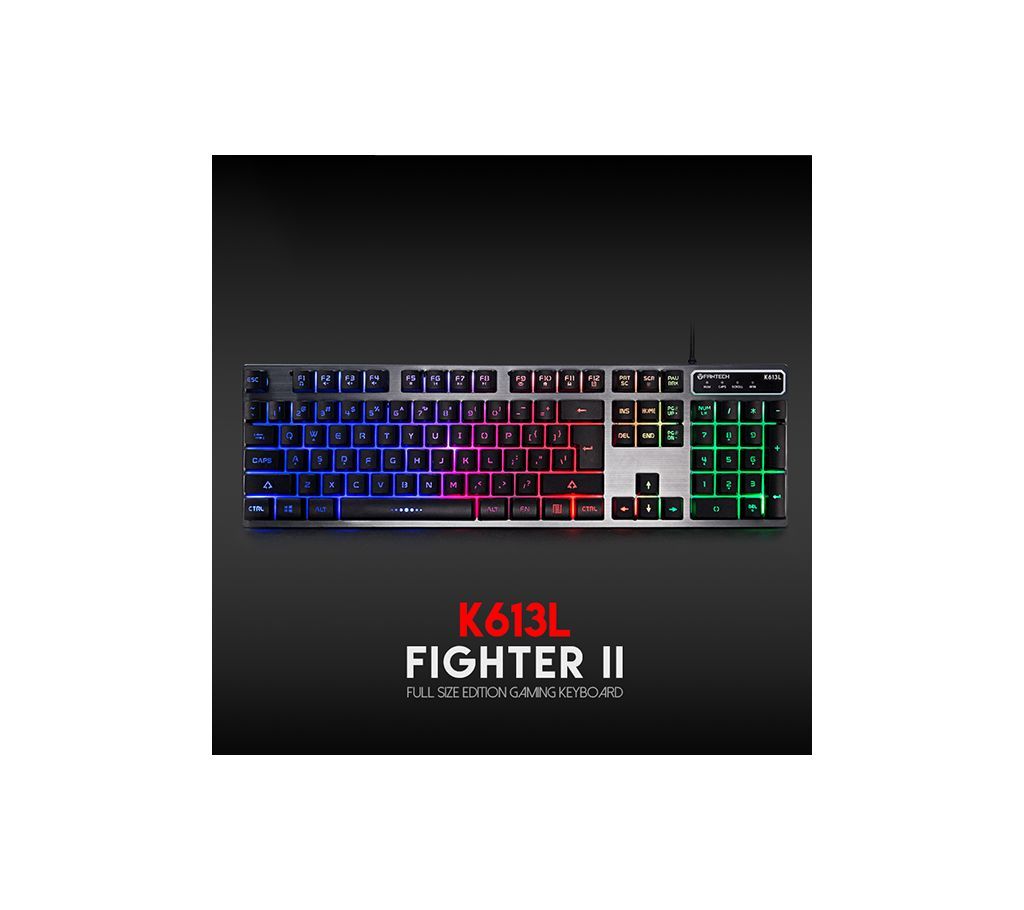 FANTECH K613L FIGHTER PROFESSIONAL USB GAMING KEYBOARD