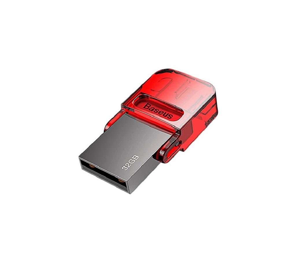 Baseus 32GB OTG USB Type C Flash Drive for PC Macbook - Red