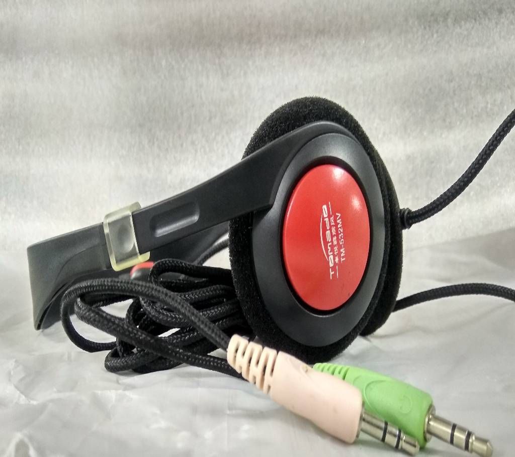 Mix Red Headphone