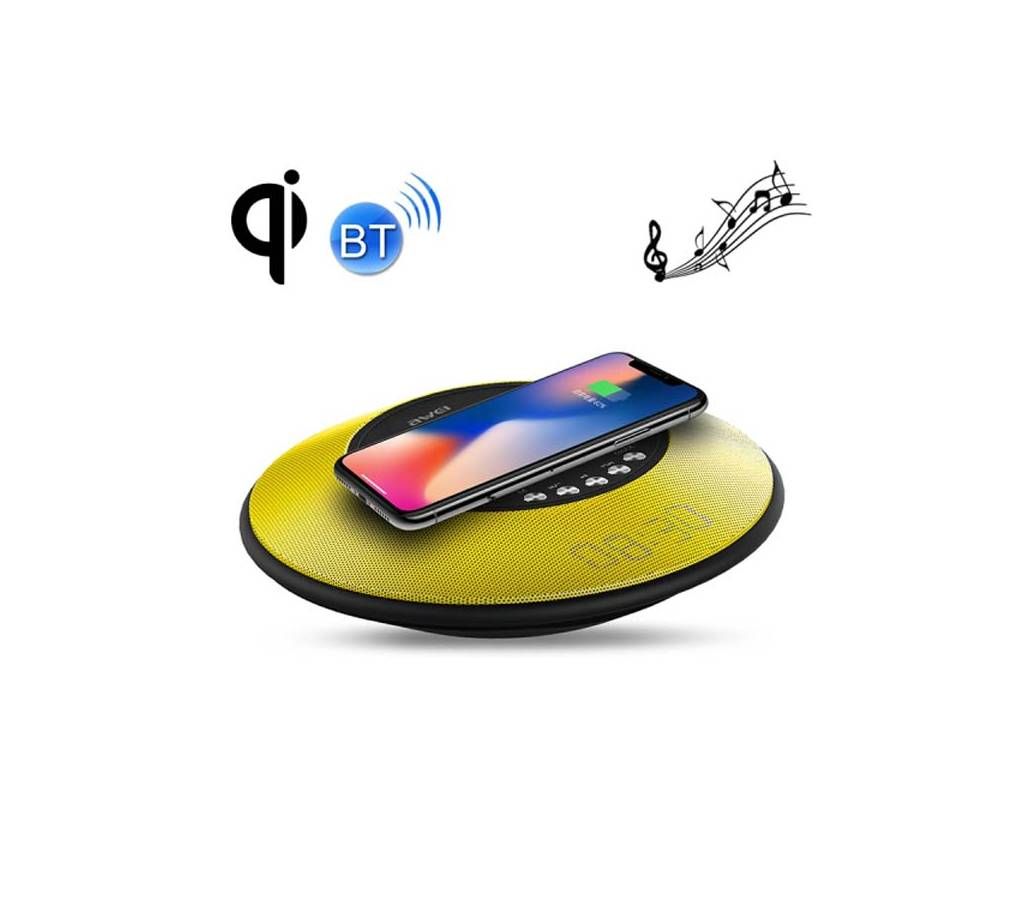 Bluetooth Speaker with Wireless Charger