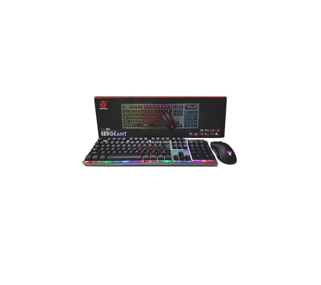 FANTECH SERGEANT KX301 GAMING KEYBOARD & MOUSE COMBO