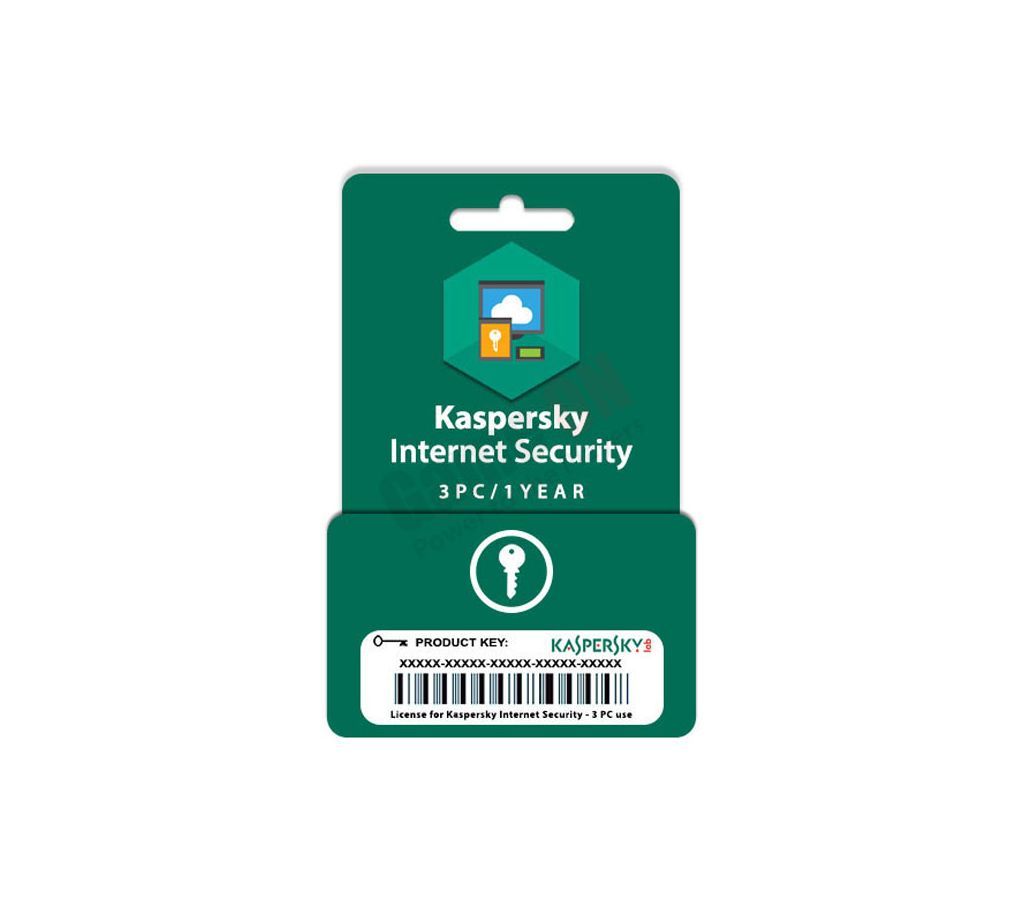 Kaspersky Internet Security (Product Key) - 3PC/1Year License