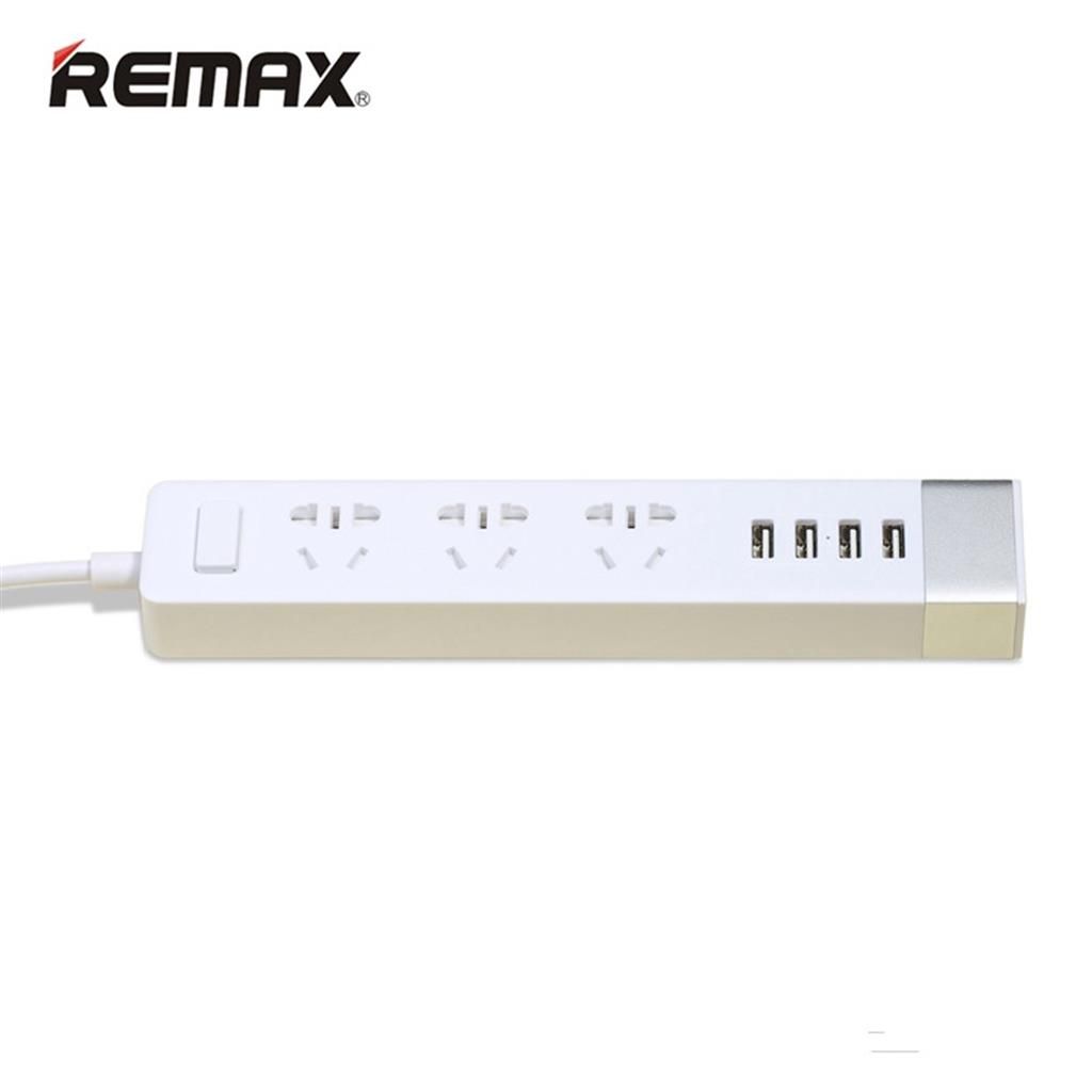 REMAX RU-S2-3 POWER SOCKET & 4 PORT USB CHARGER