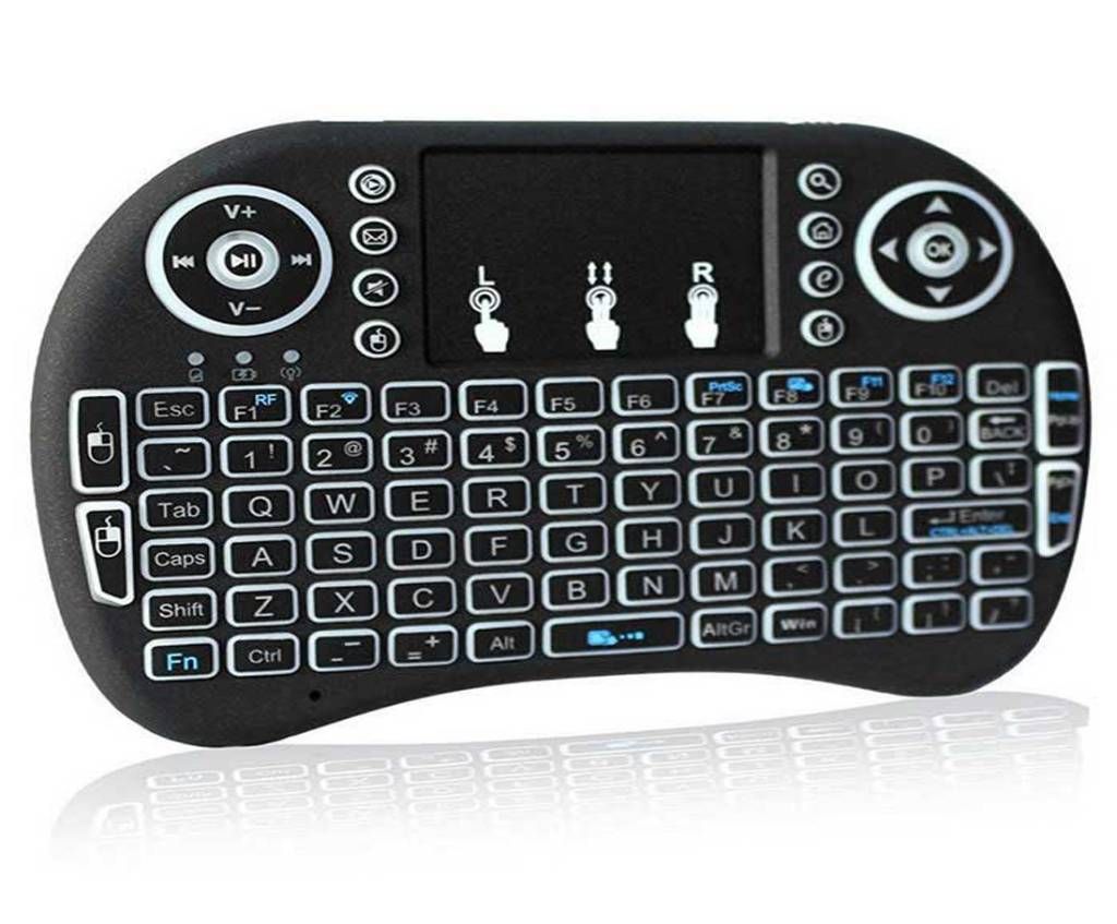 Wireless Mini Back lingt Keyboard with Touchpad