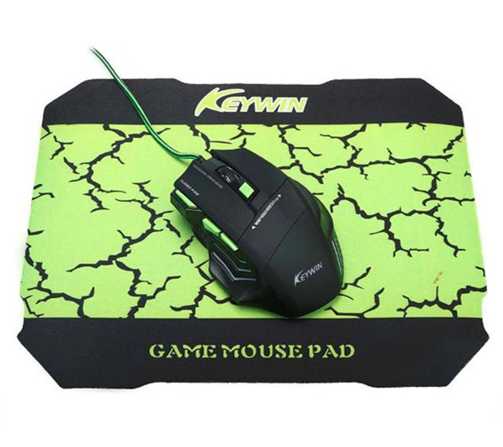 Keywin Gaming Mouse & Mouse Pad Combo