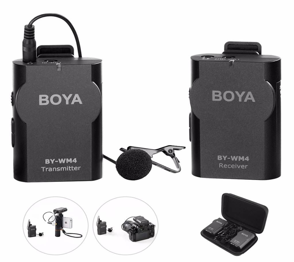 Boya Wireless  Microphone BY-WM4