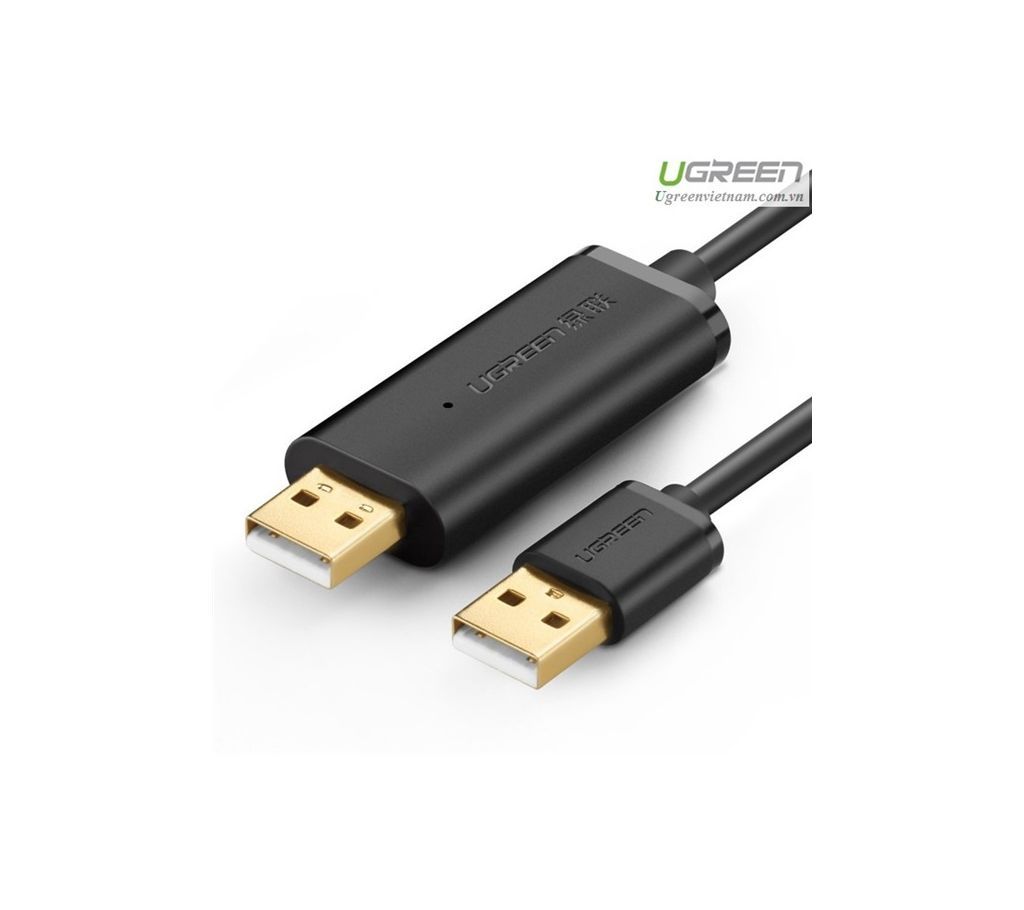 UGREEN USB 2.0 Data link cable-Black 3M