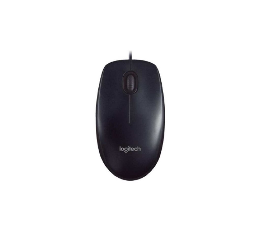 M90 USB 2.0 Wired Optical Mouse - Black