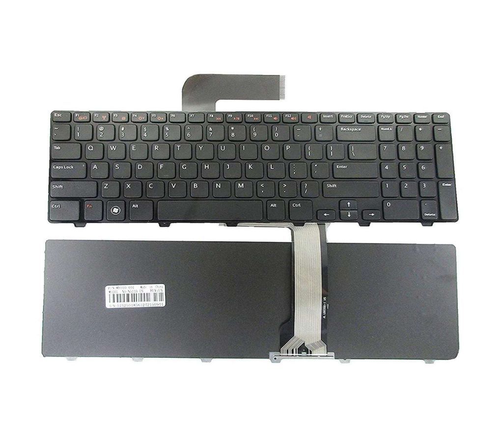 Replacement laptop Keyboard for Delll Inspiron N5110 M5110 M511R series Black US Layout, Compatible with part number 4DFCJ 04DFCJ NSK-DY0SW-Black