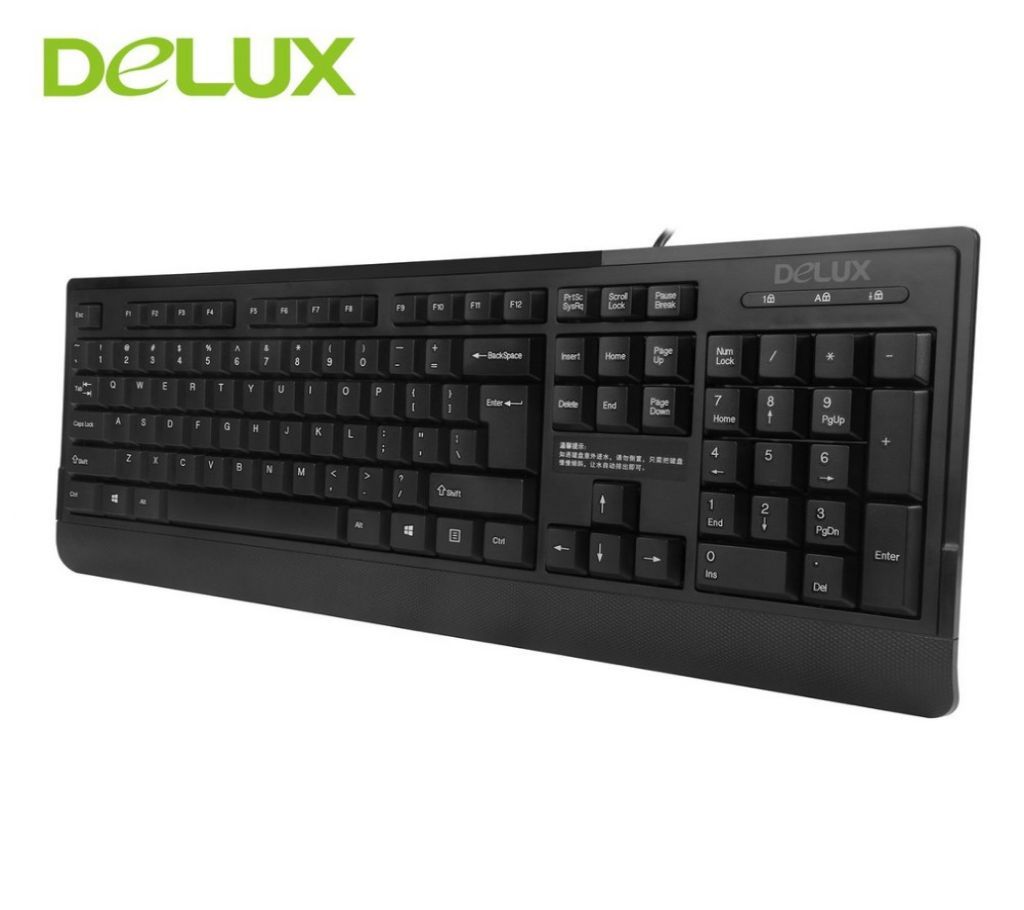 Delux K6010 Wired USB Keyboard