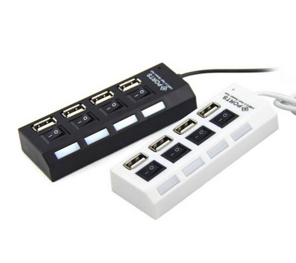4 Port Usb 2.0 hub (1 Piece)