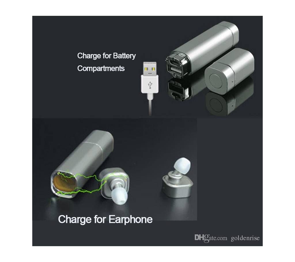 K3 Wireless Bluetooth Headphones earbuds with Charger Dock Stand