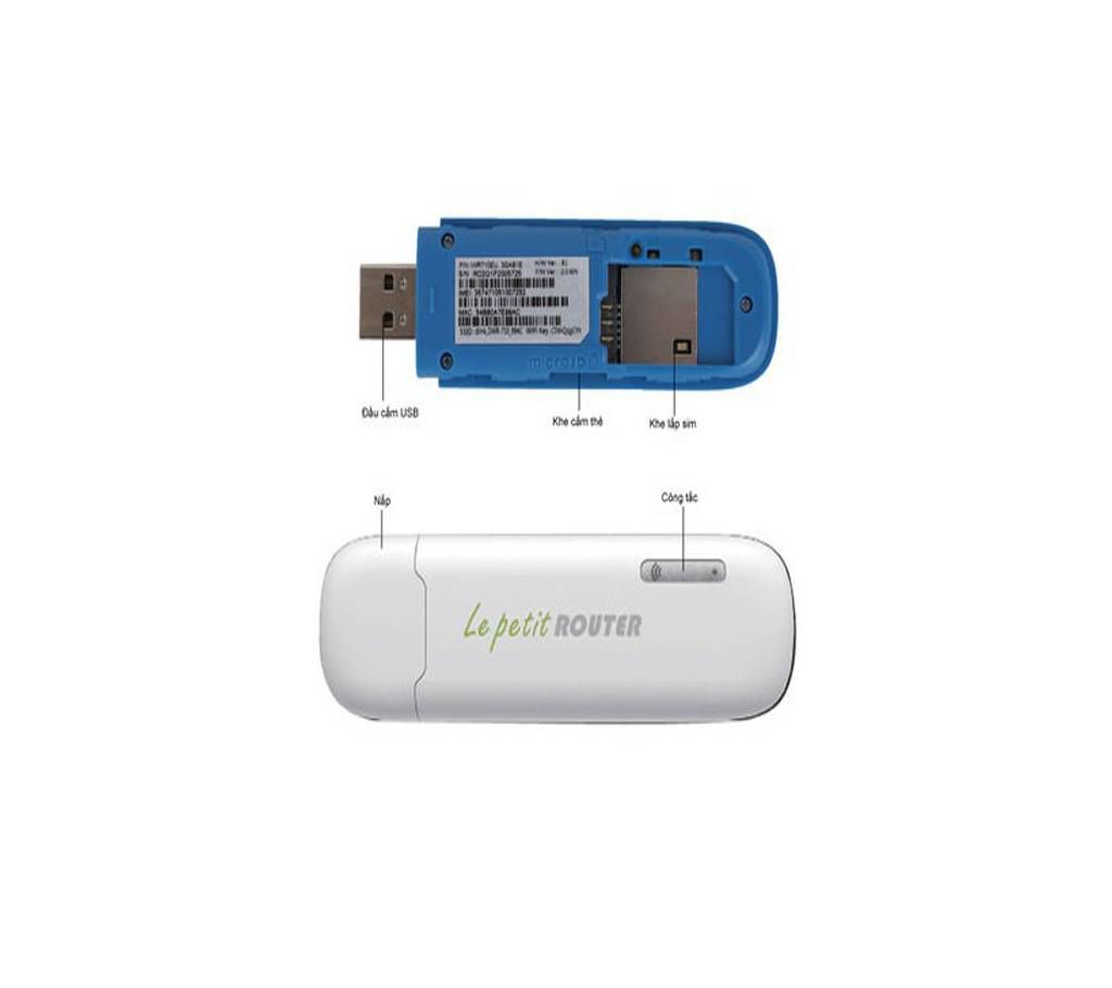 D-Link DWR-710 Le Petit Portable USB 3G Modem and Router