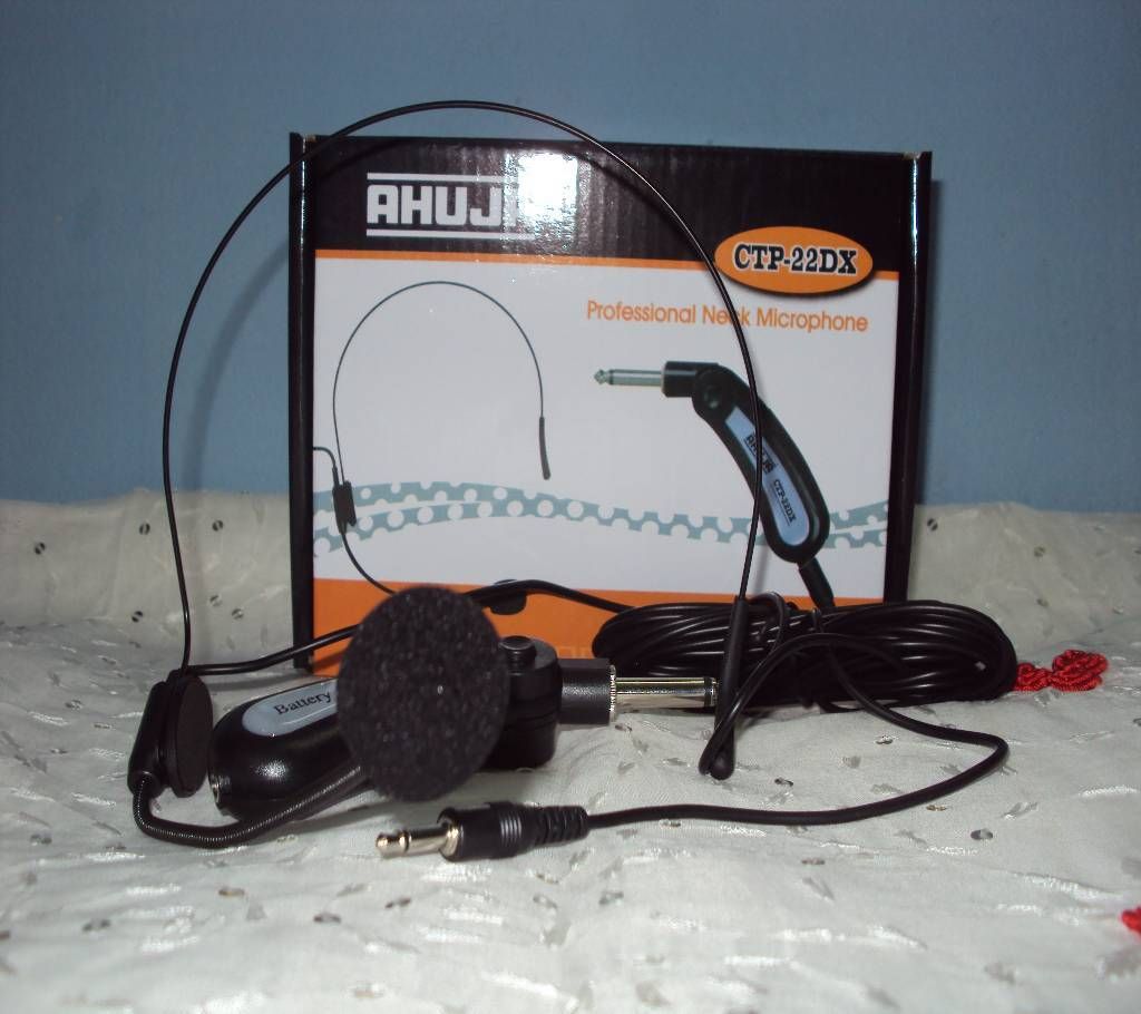 Headset/Neck Microphone.