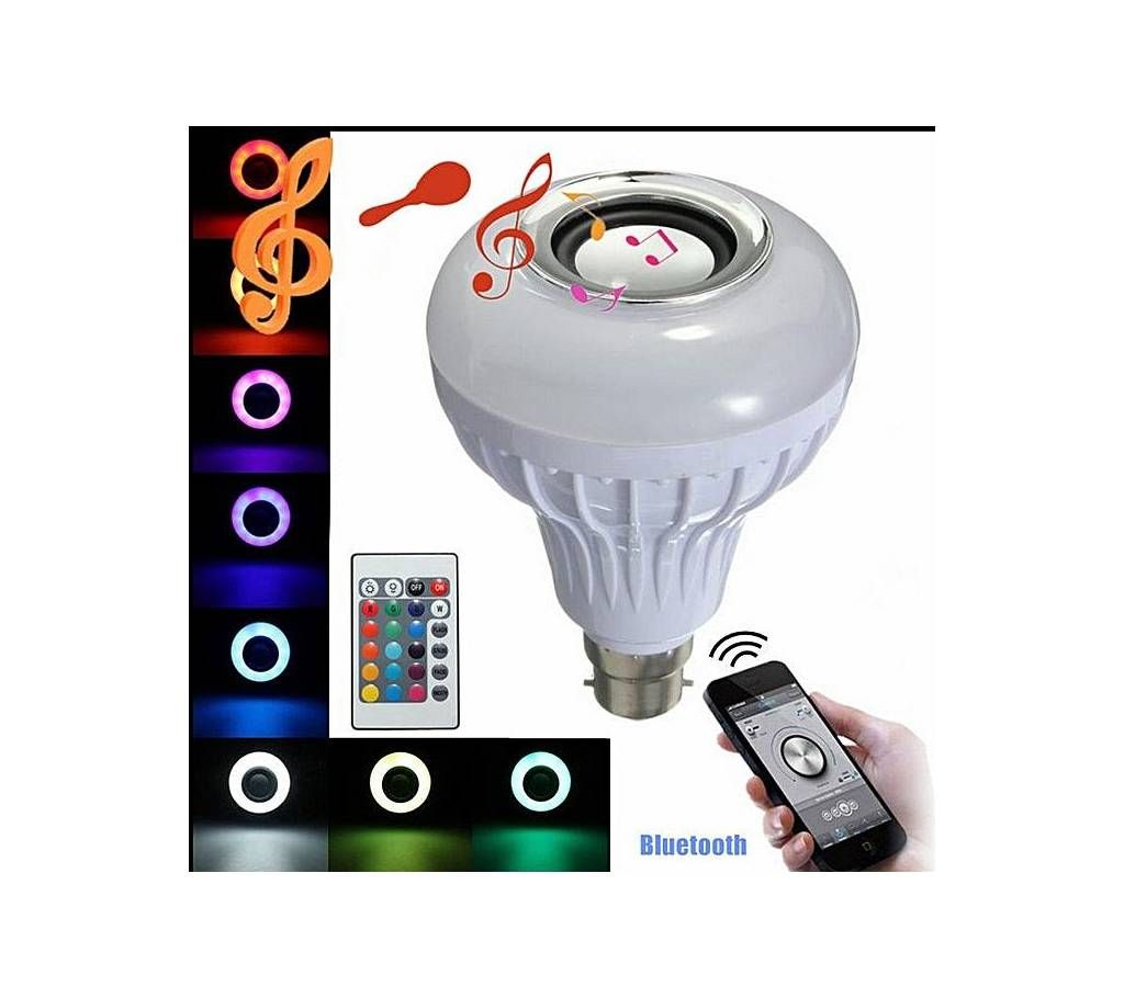 Color Changing LED Music Bulb (AC)
