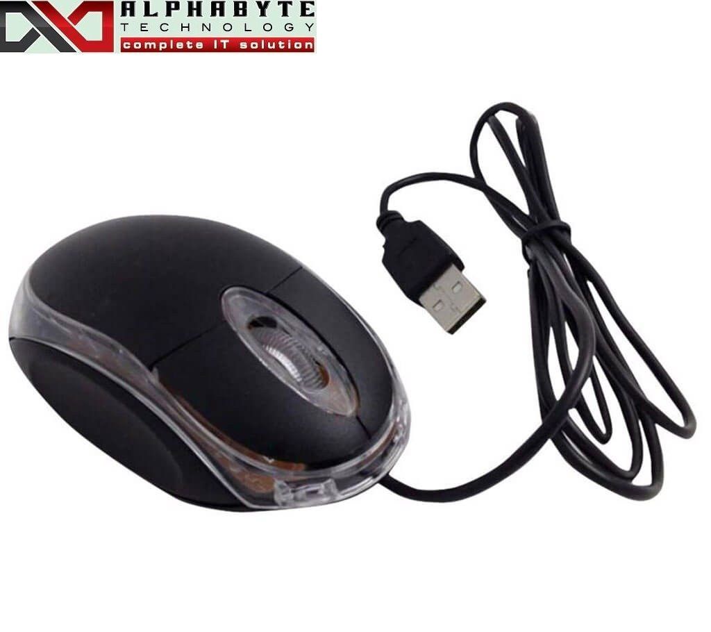 Mini USB Optical Mouse lighting