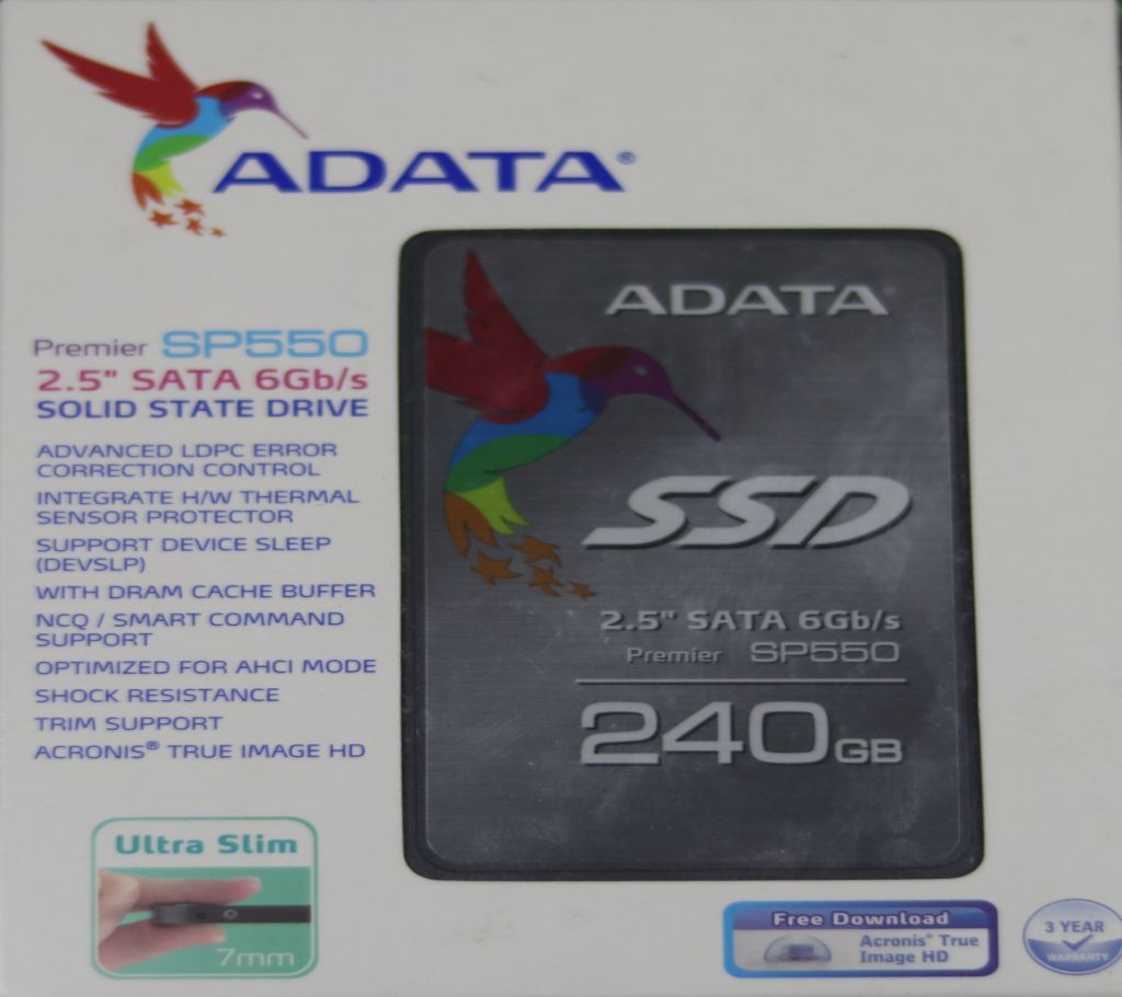 ADATA 2.5 SATA 240GB 6Gb/s SSD