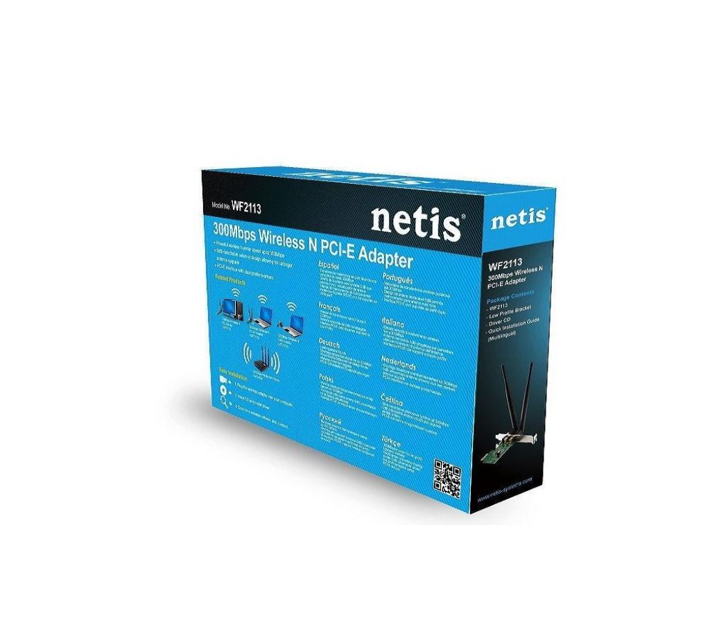 Netis WF2113 300Mbps Wireless N PCI-E Adapter