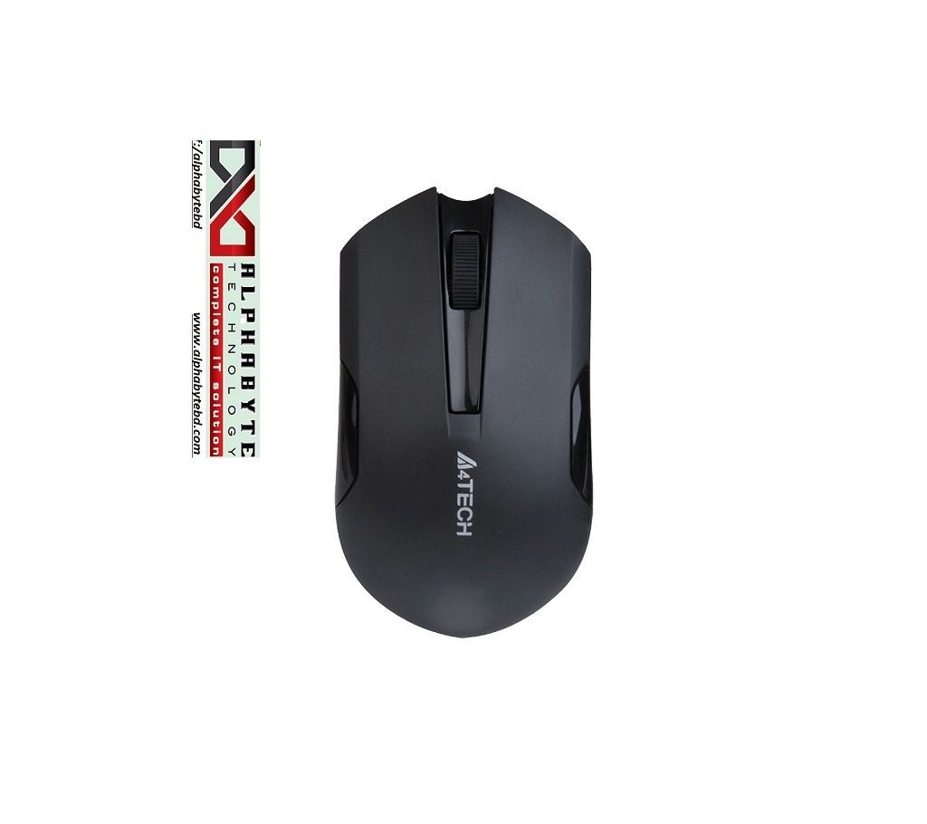 A4 Tech G3-200/200N Black Wireless Mouse