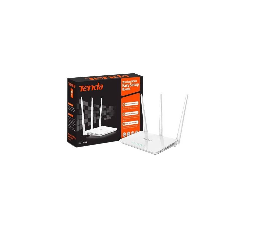 Tenda Wi-Fi Router F3 300Mbps