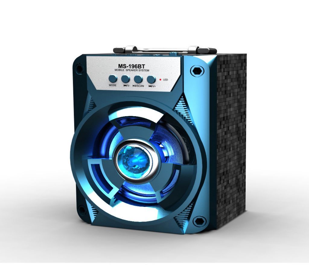 LED Outdoor Subwoofer Portable Bluetooth Speaker