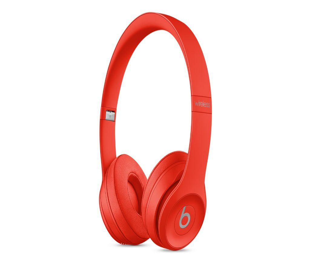 Beats Solo3 Wireless Bluetooth Over-ear Headphone Red