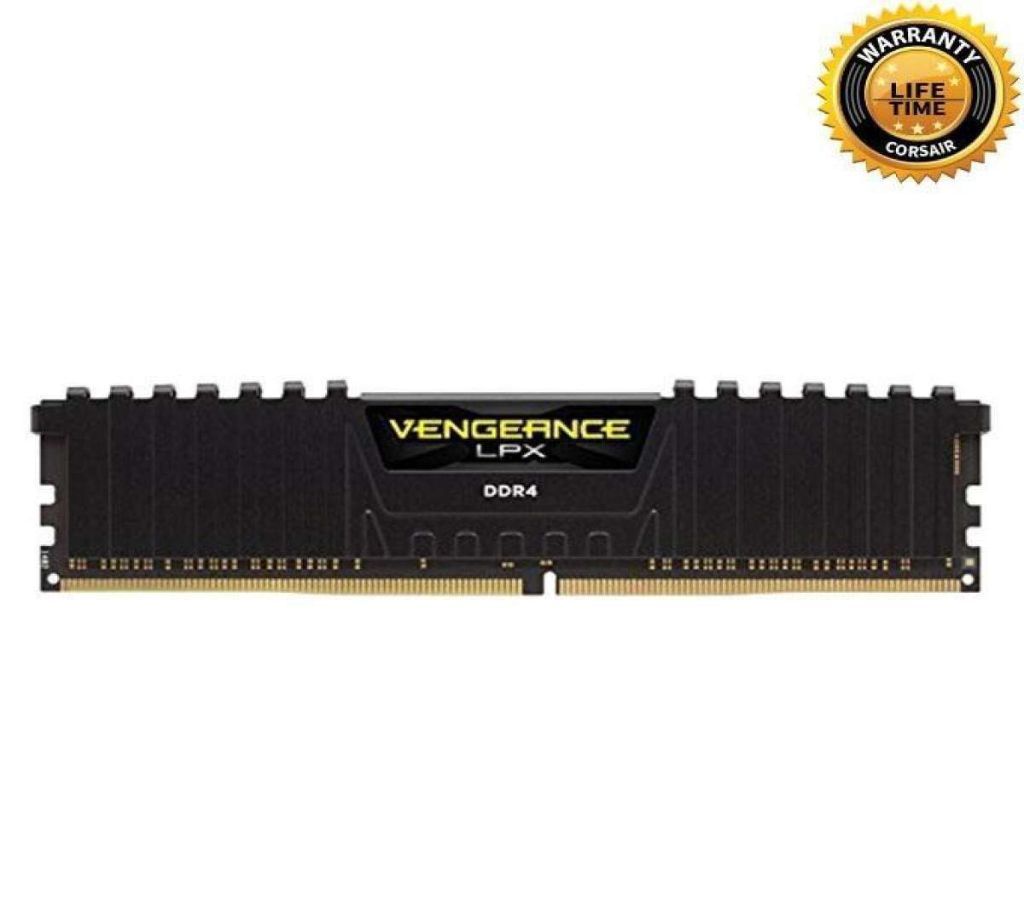 C16 Vengeance LPX DDR4 - 2400MHz - 4GB Memory Kit - Black