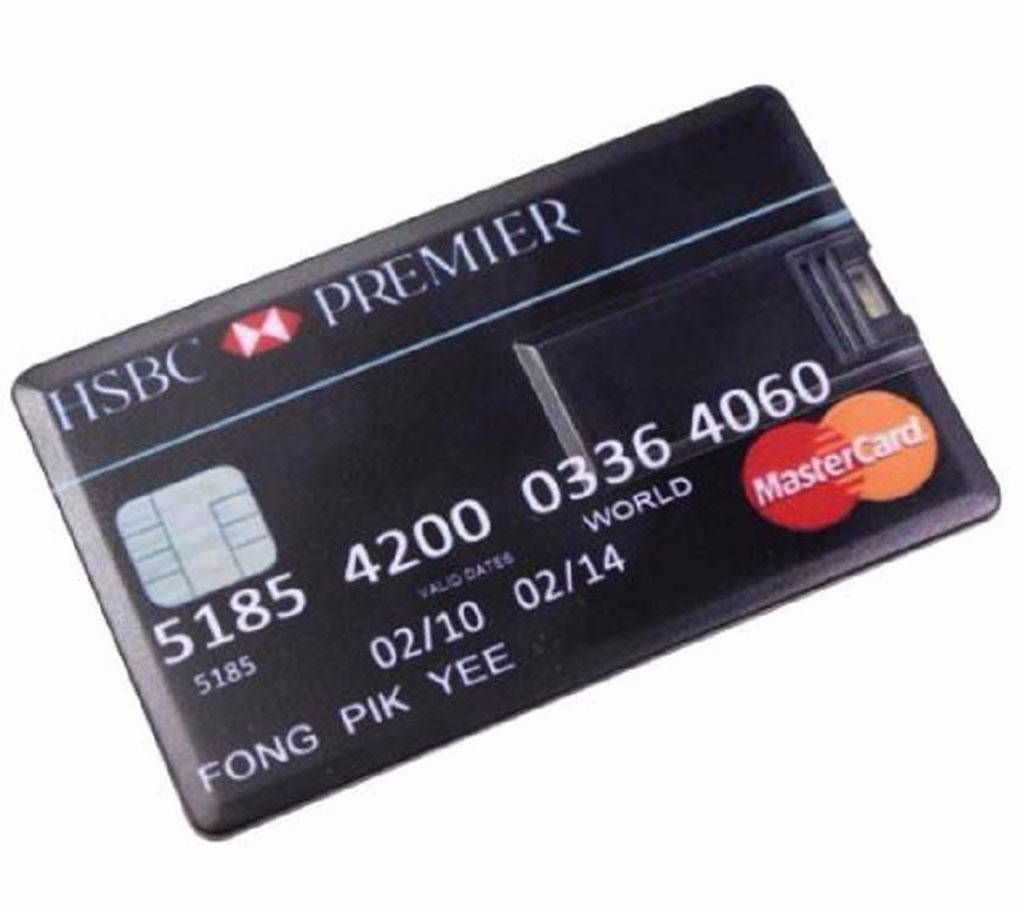 8GB HSBC Mastercard Pendrive