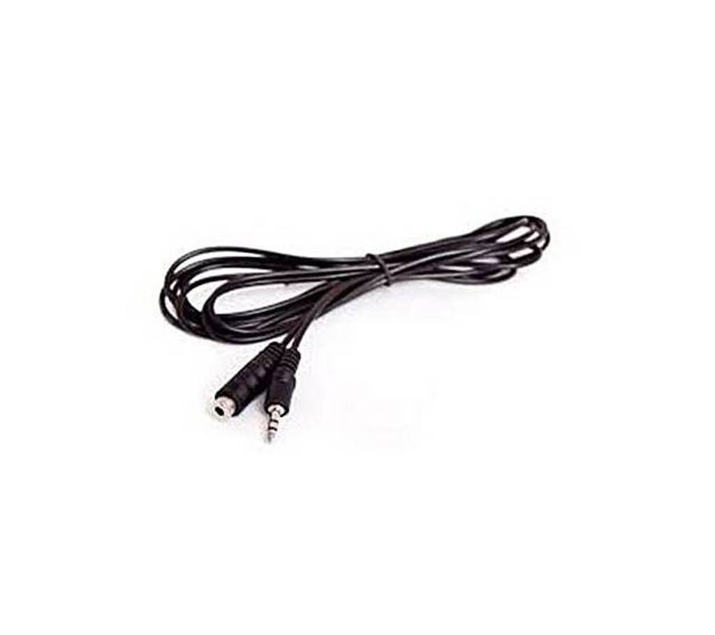Extension Audio Cable 1.5M - Black