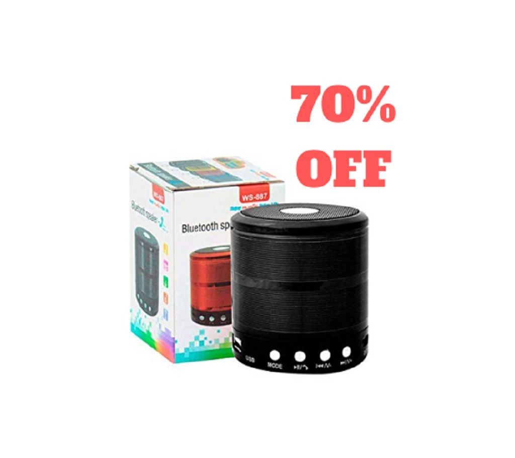Original Mini Bluetooth Speaker WS-887 (Advanced Quality)