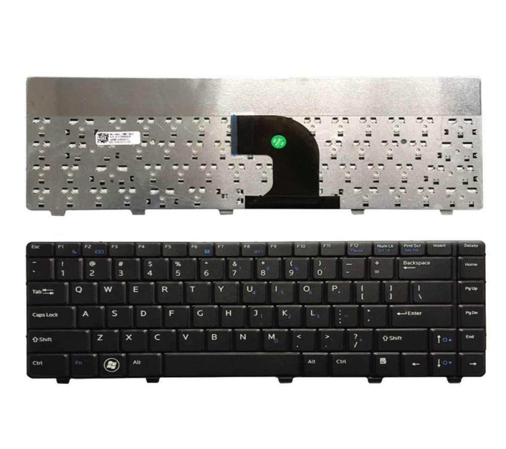 Laptop Replacement Keyboard Fit Dell Vostro V3300 3300 V3400 3400 US Layout- Black