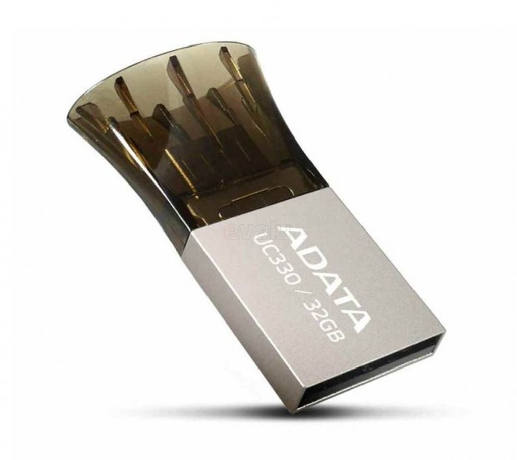 Adata UC330 OTG USB 2.0 Black 32 GB Pendrive