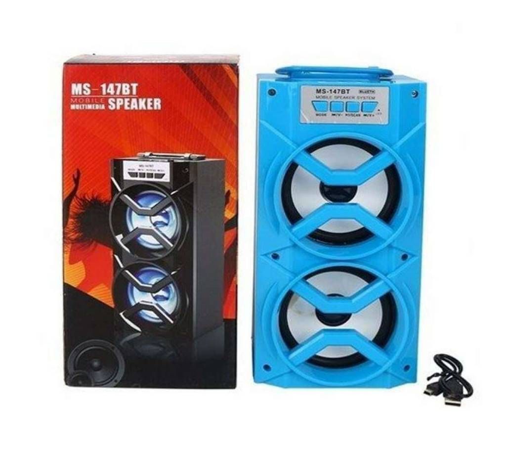 Bluetooth Wireless Speaker MS-147BT - Blue