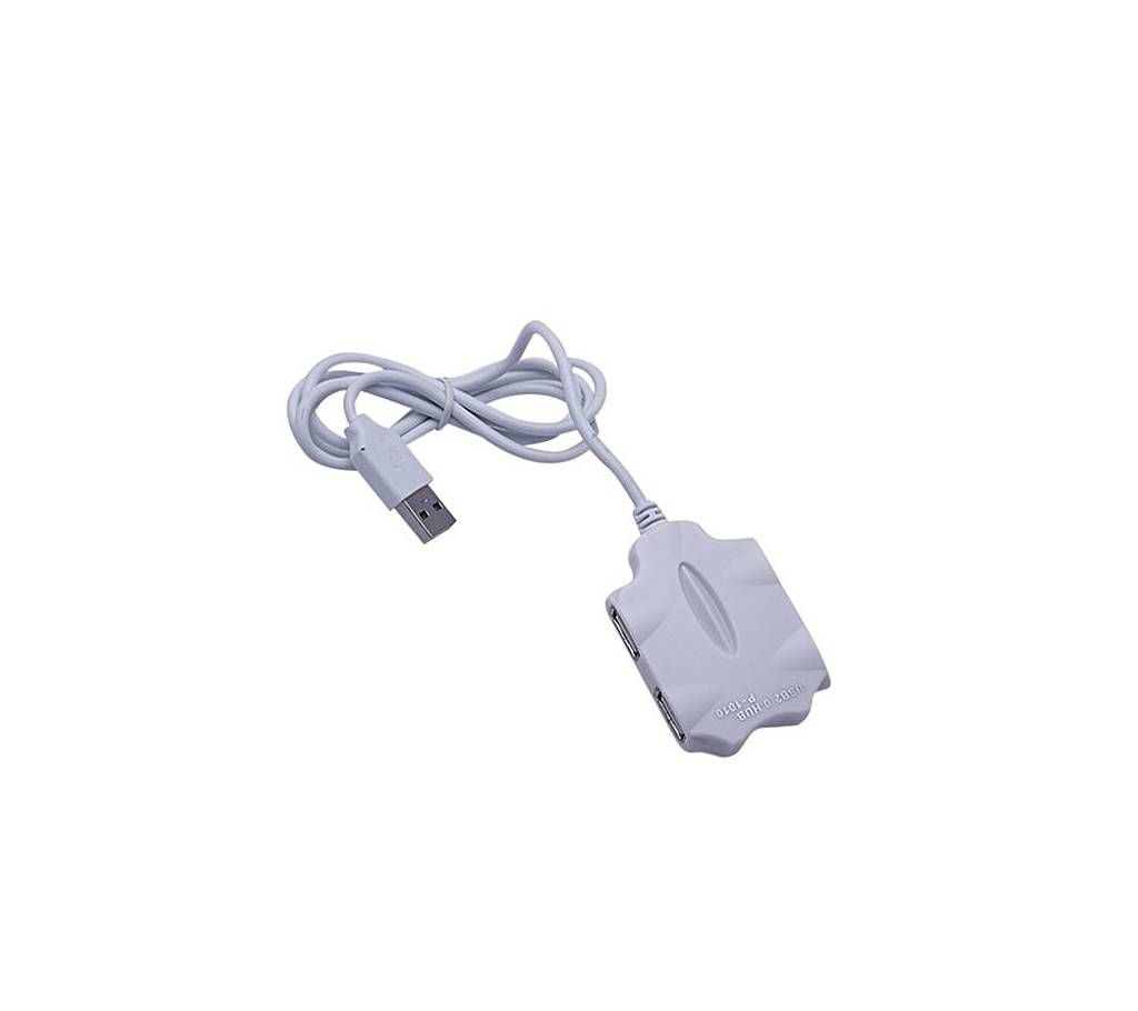 Beacon P-1010 - 4-Port USB Hub - White