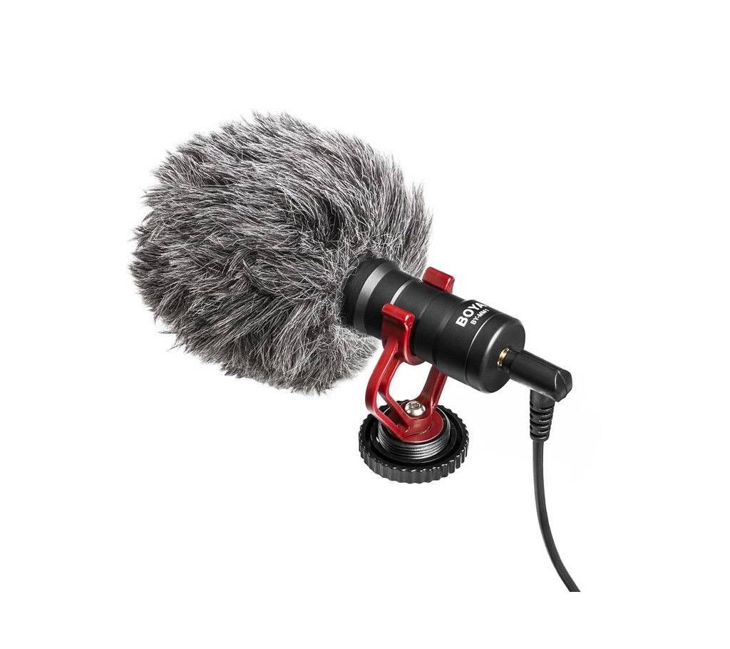 Boya Universal Shotgun Microphone for Smartphone and DSLR Camera