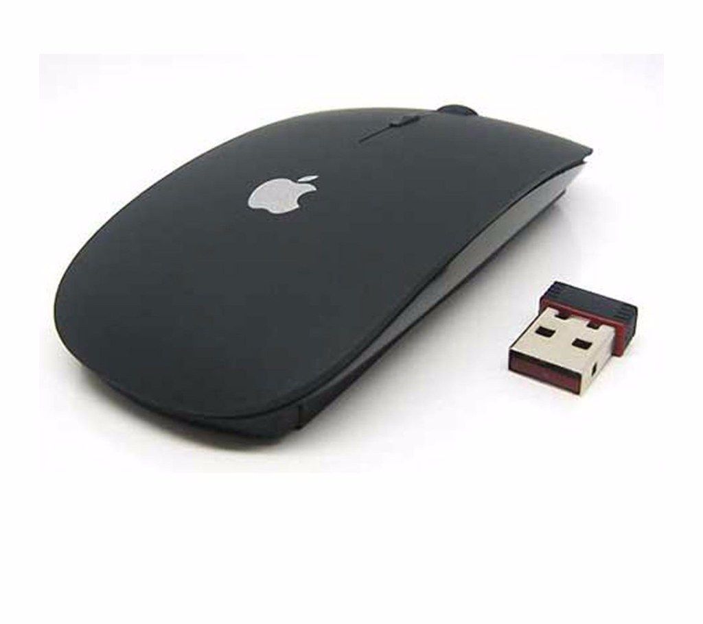 2.4GHz Wireless Mouse With Receiver - Black