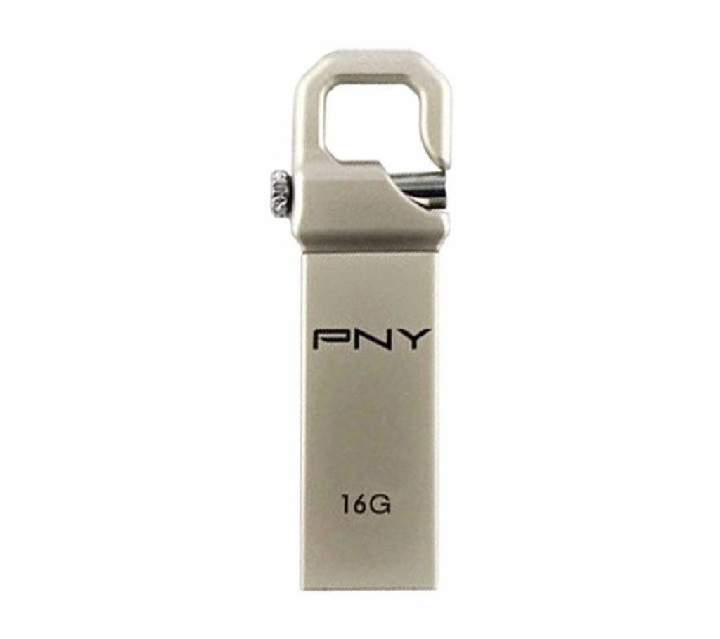 PNY Hook 16GB Pendrive - Full Metal