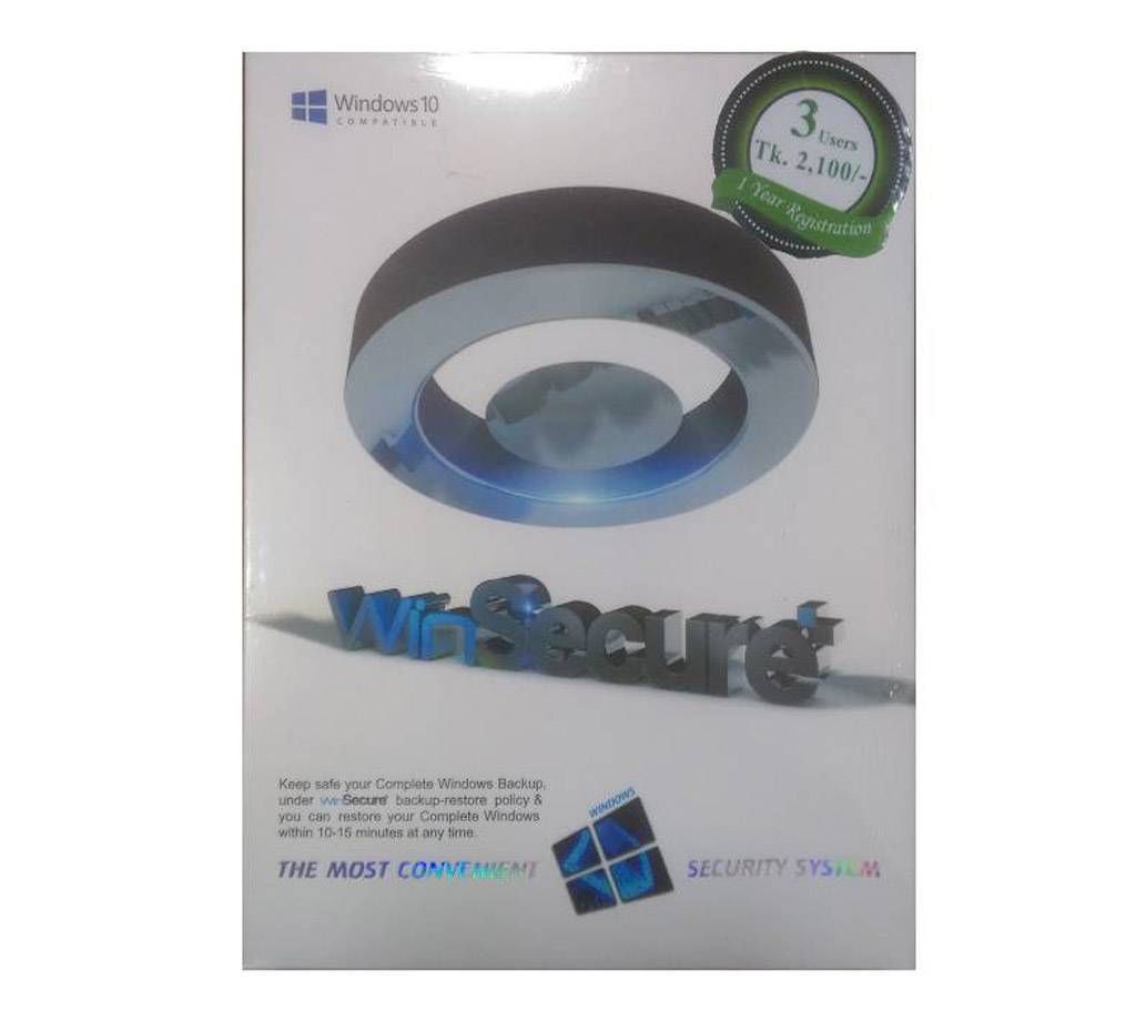 WinSecure For 3 Pc