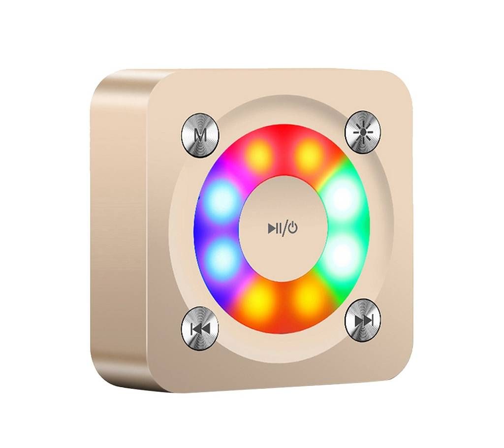 A9 Bluetooth Mini Sound Box - Golden