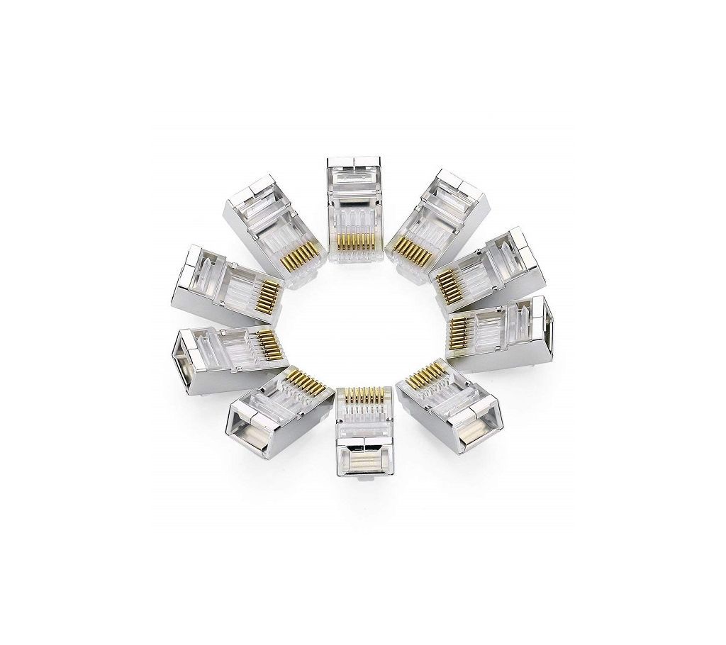 Cat 6 Shielding Crystal head10pcs/bag Network Cable jacket