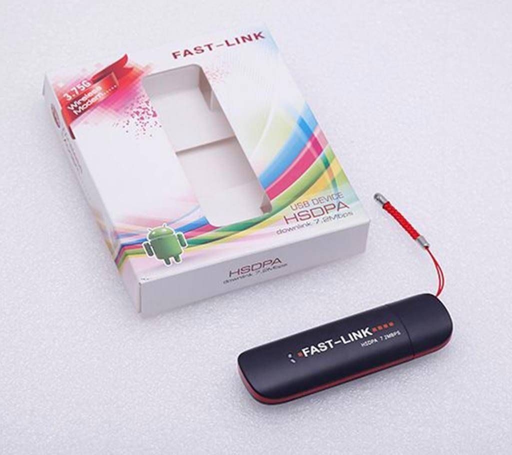 3.75G HSPA Universal Wireless Modem - Black