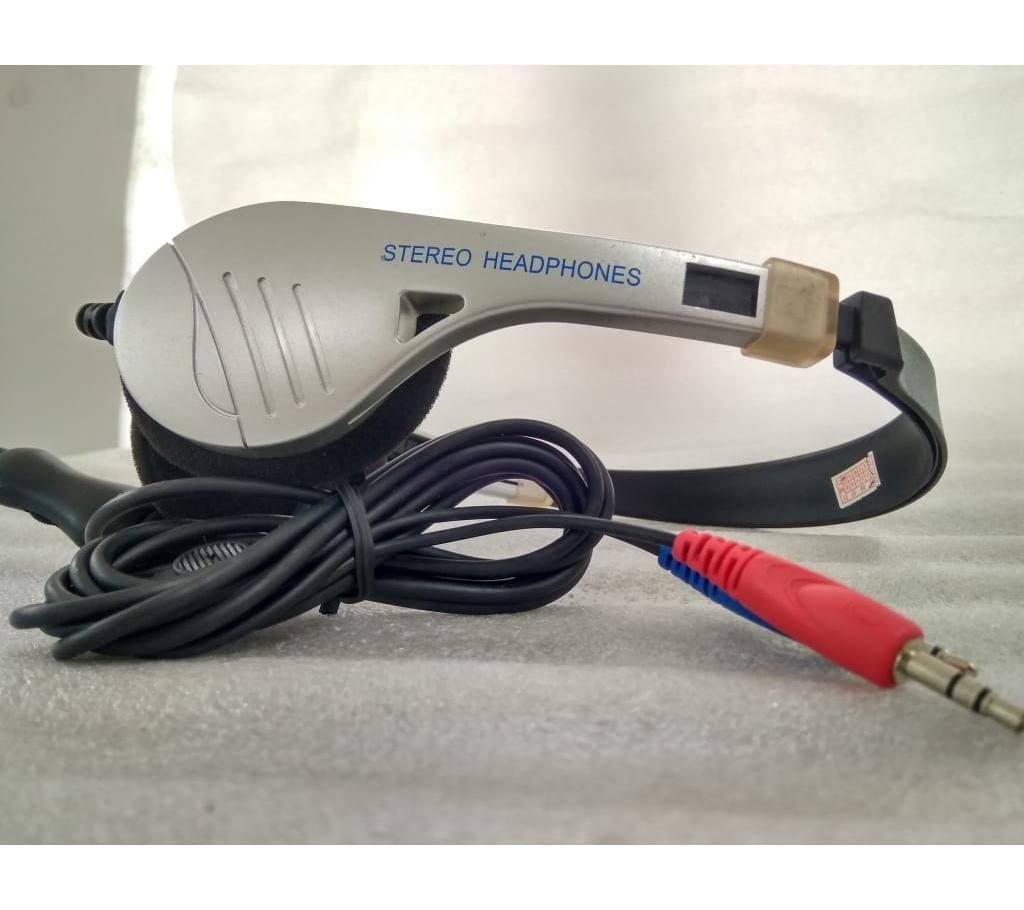 Mix silver Headphone with Microphone