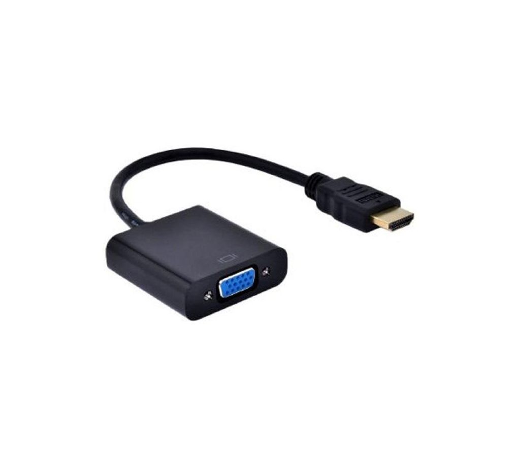 HDMI To VGA Adaptor - Black