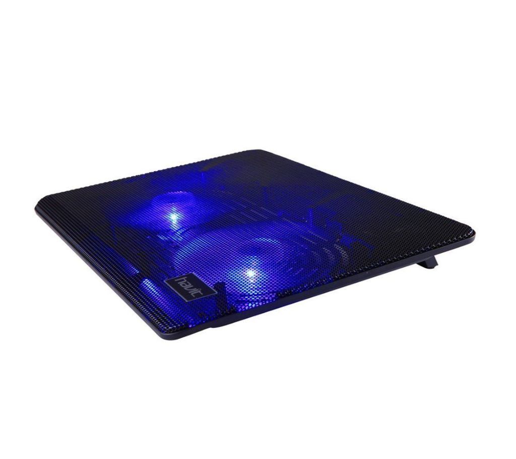 HAVIT LAPTOP COOLING PAD BLACK/WHITE/BLUE/PURPLE, Aluminium Alloy Metal Metarial Design  F2035